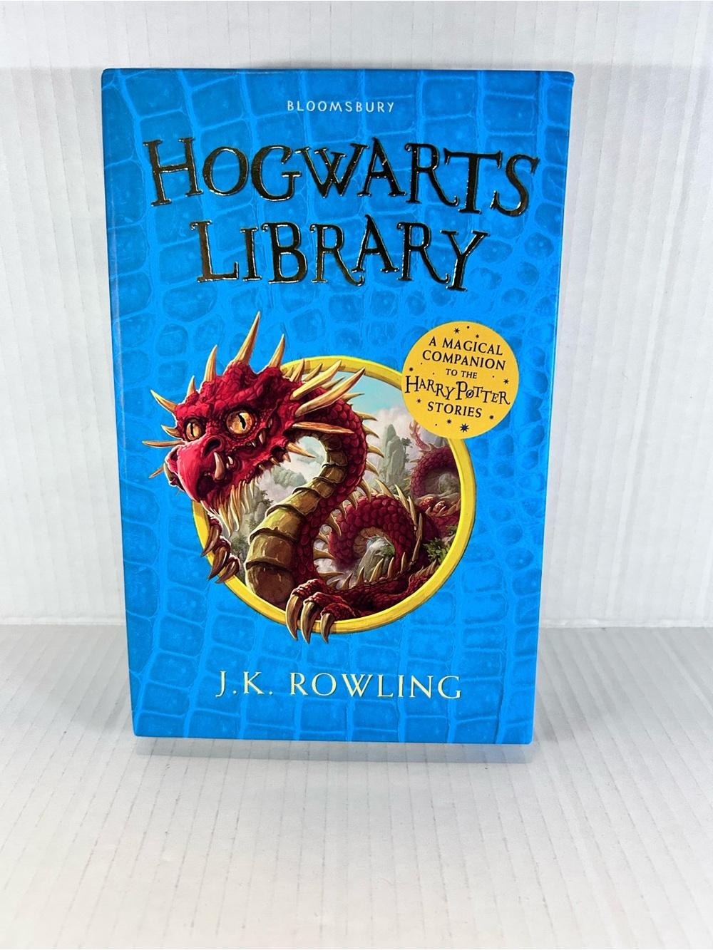 Hogwarts Library - Bloomsbury Blue Cover by J.K. Rowling